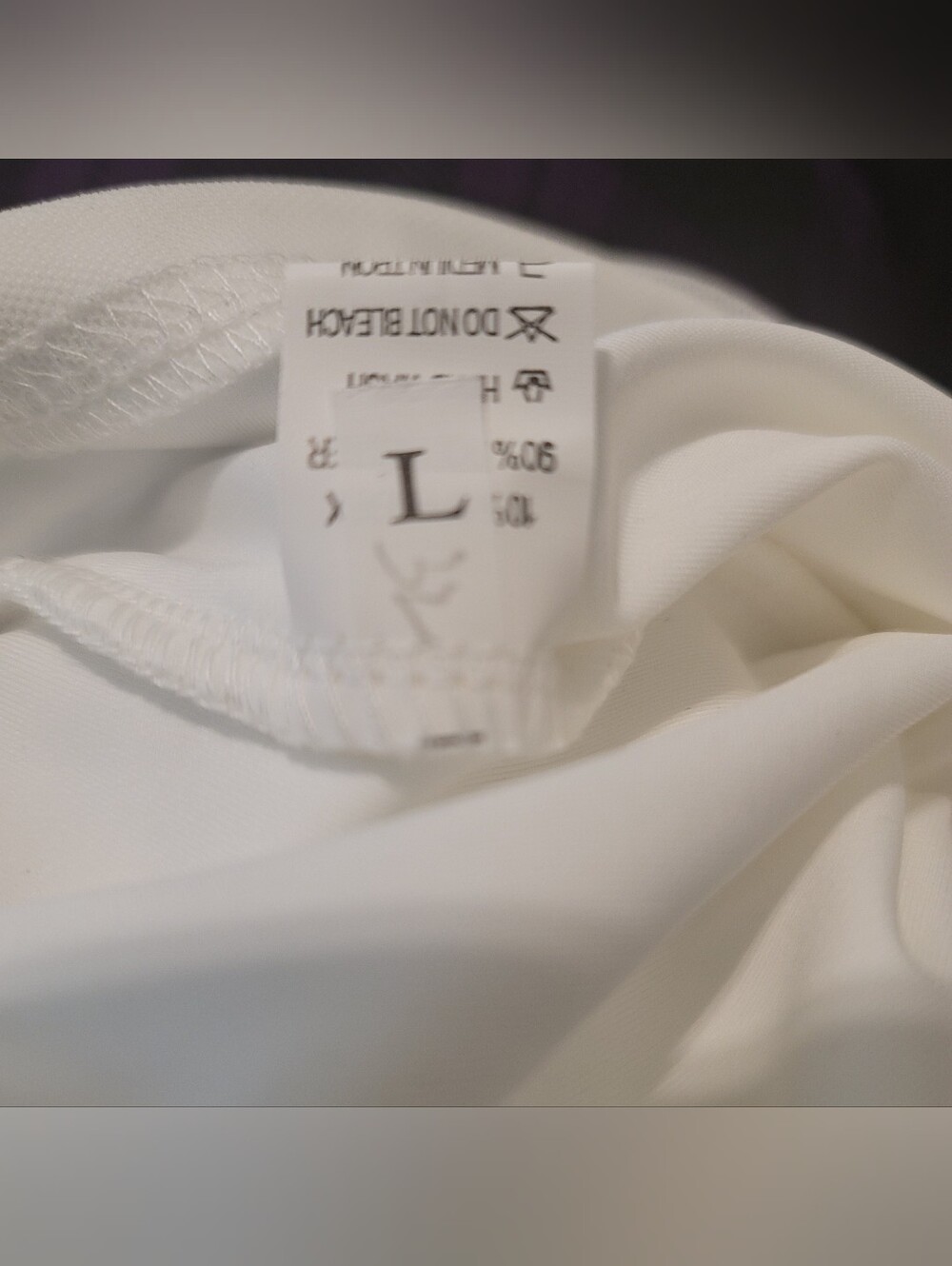 White Ruched Mini Dress - Picture 5 of 5
